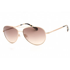 Cole Haan Women's Sunglasses - Gold Full Rim Adjustable Nose Pads Frame | CH7078 717