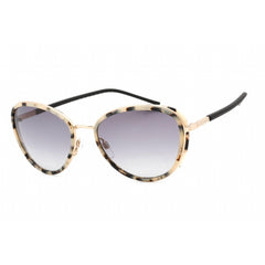 Cole Haan Women's Sunglasses - Ivory Tortoise Full Rim Cat Eye Frame | CH7065 010