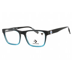 Converse Men's Eyeglasses - Crystal Smoke/Teal Gradient Rectangular Frame | CV5000 052