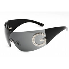 Dolce & Gabbana Women's Sunglasses - Black Shield Shape Rimless Frame | 0DG2298B 05/87