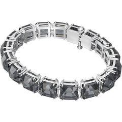 Swarovski Unisex Bracelet - Millenia Grey Crystals with Ruthenium Plated | 5612682