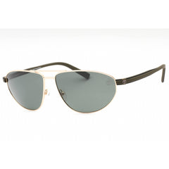 Timberland Men's Sunglasses - Gold Aviator Frame Green Polarized Lens | TB9324 32R