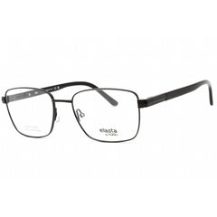 Elasta Men's Eyeglasses - Matte Black Rectangular Full Rim Frame | E 3125 0003 00