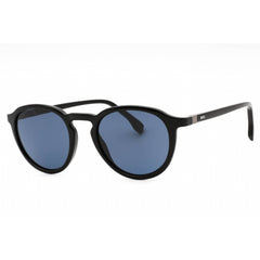 Hugo Boss Men's Sunglasses - Black Plastic Round Full Rim Frame | BOSS 1491/S 0807 KU