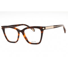 Police Women's Eyeglasses - Tortoise Plastic Cat Eye Full Rim Frame | VPLF29 09AJ