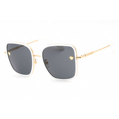 Versace Women's Sunglasses - White Full Rim Frame Dark Grey Lens | 0VE2247D 147187