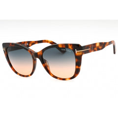 Tom Ford Women's Sunglasses - Blonde Havana Acetate Cat Eye Frame | FT0937 53W