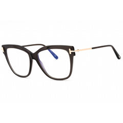 Tom Ford Women's Eyeglasses - Grey/Other Cat Eye Plastic Full Rim Frame | FT5704-B 020