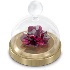Swarovski Jar Ornament - Garden Tales 122 Facets Pink Rose Bell, Small | 5619223