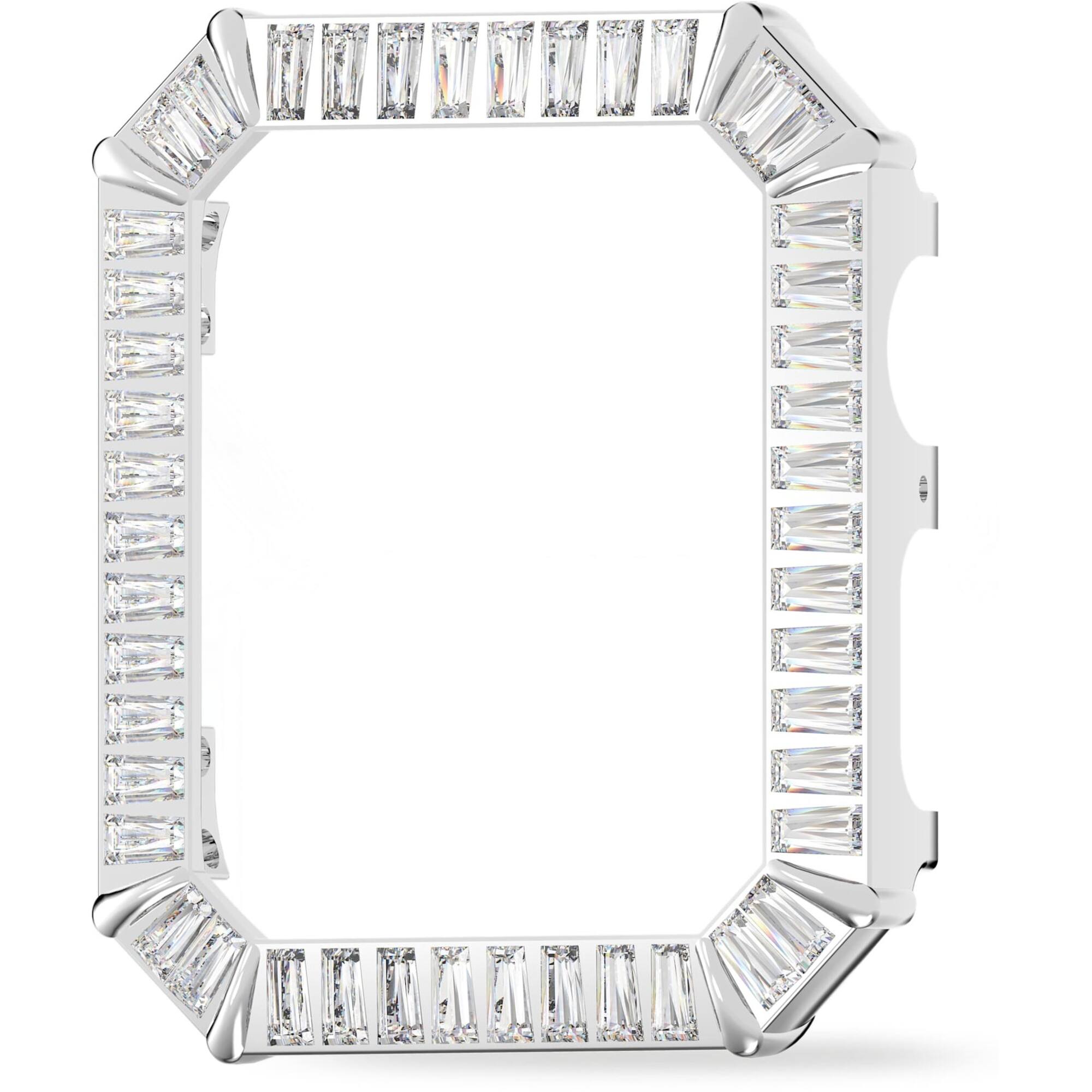 Swarovski Watch Case - Millenia Apple Series 4 and 5, Silver Tone | 5619480