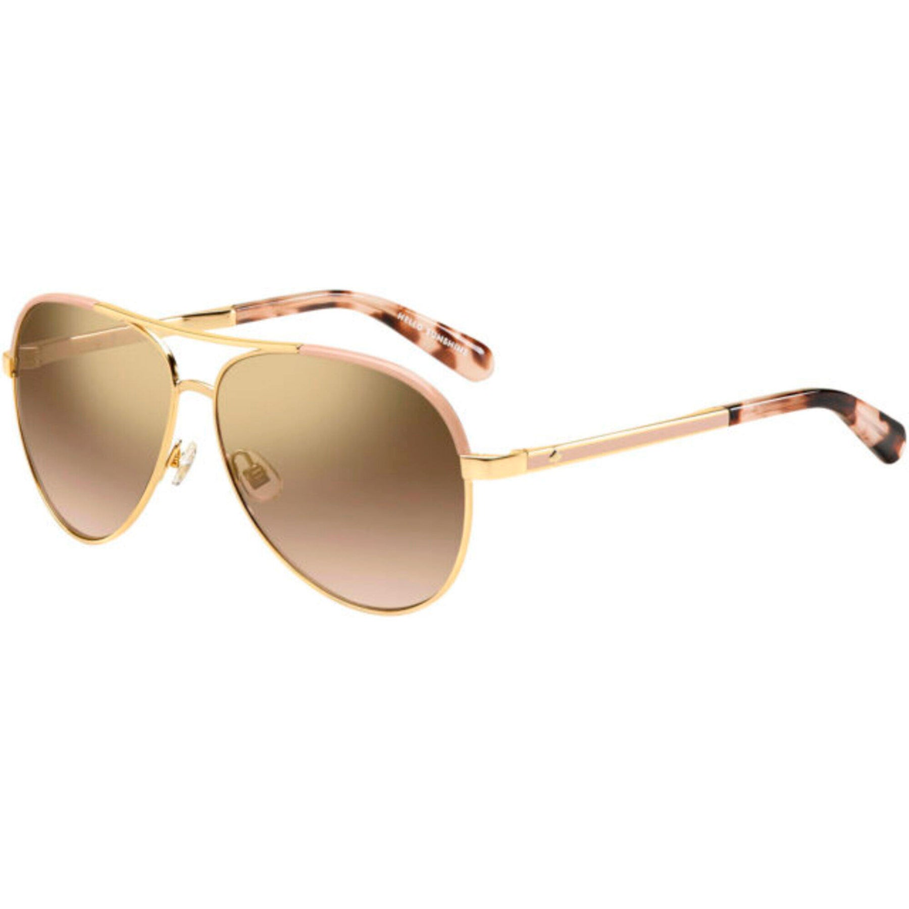 Kate Spade Pink and Gold Sunglasses Kate Spade Dalila/S K3000313 sunglasses for women in Pink main image 4