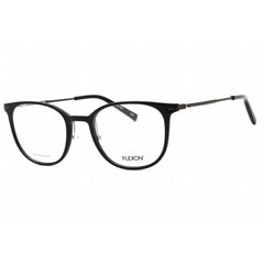 Flexon Men's Eyeglasses - Shiny Black Cat Eye Full Rim Frame | FLEXON EP8002 001
