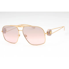 Versace Men's Sunglasses - Gold Metal Navigator Shape Full Rim Frame | 0VE2269 10027E