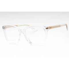 Gucci Women's Eyeglasses - Crystal Plastic Square Shape Full Rim Frame | GG1319O 003