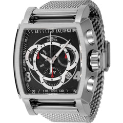 Invicta Men's Watch - S1 Rally Chronograph Silver and Black Dial Bracelet | 46007