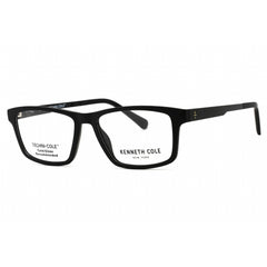 Kenneth Cole New York Men's Eyeglasses - Matte Black Rectangular Frame | KC0354 002