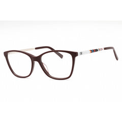 M Missoni Women's Eyeglasses - Burgundy Plastic Cat Eye Full Rim | MMI 0032 0LHF 00