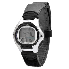Casio Silver Resin Case Black Band Watch | LW-200V-1AVCF