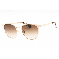 Kate Spade Women's Sunglasses - Pink Gold Oval Metal Frame | DELACEY/F/S 0S45 HA