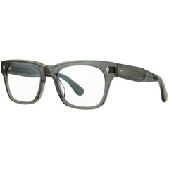 Garrett Leight Unisex Eyeglasses - Sea Grey Acetate Square Frame | TROUBADOUR SGY