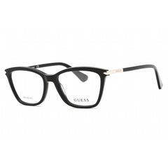 Guess Women's Eyeglasses - Shiny Black Plastic Cat Eye Full Rim Frame | GU2880 001