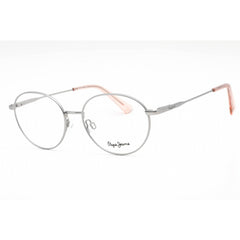 Pepe Jeans Women's Eyeglasses - Matte Light Gunmetal Metal Round Frame | PJ1379 C3