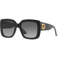 Gucci Women's Sunglasses - Black Butterfly Full Rim Plastic Frame | GG0141SN 001