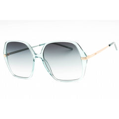Hugo Boss Women's Sunglasses - Gold Green Oversized Full Rim | BOSS 1660/S 0PEF IB