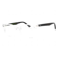 Polaroid Core Men's Eyeglasses - Crystal Plastic Rectangular Frame | PLD D424 0900 00
