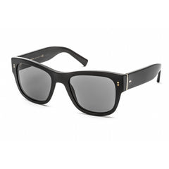 Dolce & Gabbana Men's Sunglasses - Grey Lens Black Cat Eye Shape Frame | DG4338 501/87