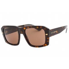 Dolce & Gabbana Men's Sunglasses - Havana Full Rim Rectangular Frame | 0Dg4430 502/73
