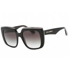 Dolce & Gabbana Women's Sunglasses - Black Full Rim Rectangular Frame | 0Dg4414 501/8G