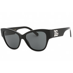 Dolce & Gabbana Women's Sunglasses - Black Plastic Rectangular Frame | 0Dg4449 501/87