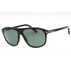 Tom Ford Men's Sunglasses - Shiny Black Plastic Pilot Full Rim Frame | FT1027 01R