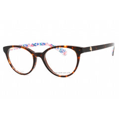 Kate Spade Women's Eyeglasses - Havana Plastic Cat Eye Full Rim Frame | GELA 0086 00