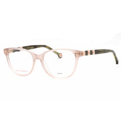 Carolina Herrera Women's Eyeglasses - Green Nude Plastic Cat Eye | CH 0048 03IO 00