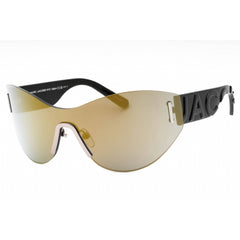 Marc Jacobs Women's Sunglasses - Gold Black Shield Rimless Frame | MARC 737/S 0RHL JO