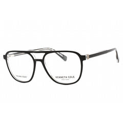Kenneth Cole New York Men's Eyeglasses - Black/Other Plastic Aviator | KC0350 005