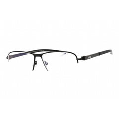 Chopard Men's Eyeglasses - Black Metal Rectangular Half Rim Frame | VCHD83 0531