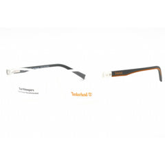 Timberland Men's Eyeglasses - Crystal Plastic Rectangular Full Rim Frame | TB1732 026