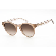 Salvatore Ferragamo Women's Sunglasses - Crystal Sand Plastic Round | SF1068S 278