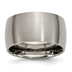 Titanium 12mm Brushed Band | TB116