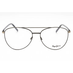 Pepe Jeans Women's Eyeglasses - Black Metal Aviator Full Rim Frame | PJ1293 C1