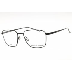 Porsche Men's Eyeglasses - Black Titanium Full Rim Frame Clear Demo Lens | P8372 A