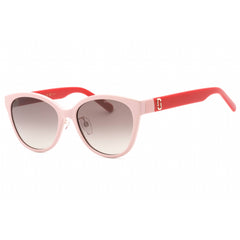 Marc Jacobs Women's Sunglasses - Pink Red Plastic Cat Eye Frame | MARC 648/G/S 0C48 HA