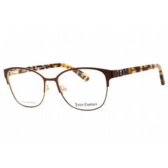 Juicy Couture Women's Eyeglasses - Brown Havana Metal Cat Eye Frame | Ju 181 0HGC 00