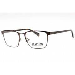 Kenneth Cole Reaction Men's Eyeglasses - Matte Dark Brown Metal Frame | KC0871 049