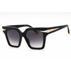 Roberto Cavalli Women's Sunglasses - Black Acetate Square Full Rim | SRC002M 0700