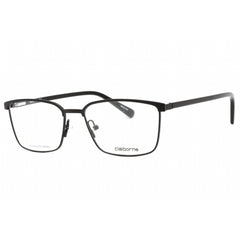 Liz Claiborne Men's Eyeglasses - Matte Black Metal Rectangular Frame | CB 261 003