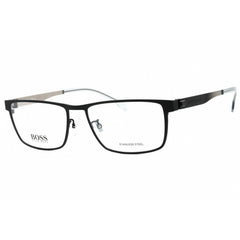 Hugo Boss Men's Eyeglasses - Matte Black Ruthenium Metal Frame | BOSS 1342/F 0TI7 00